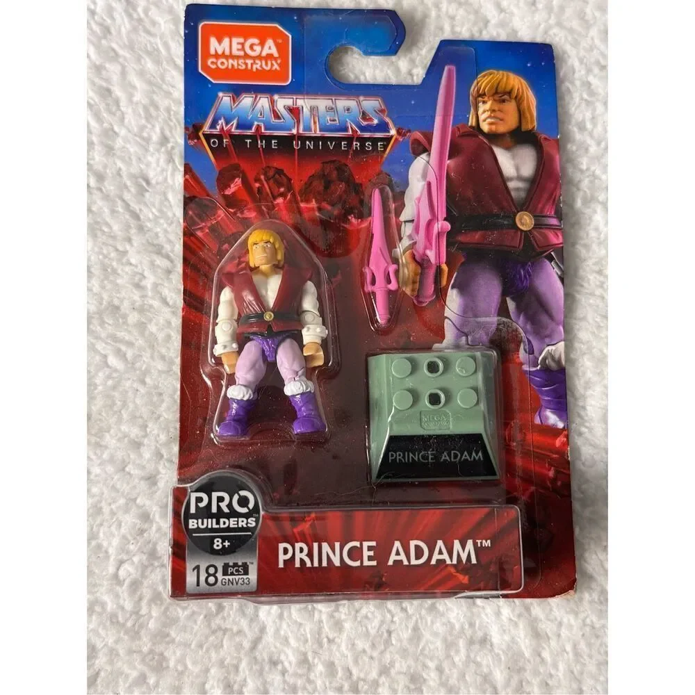 Mega Construx Masters of the Universe Heroes Prince Adam Mini Figure